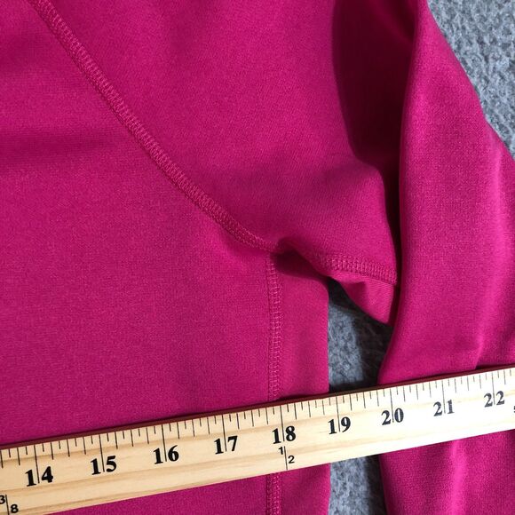 Nike Hoodie Womens Medium Pink Living Strong Therma-Fit Sportswear Pullover Logo - Picture 6 of 7